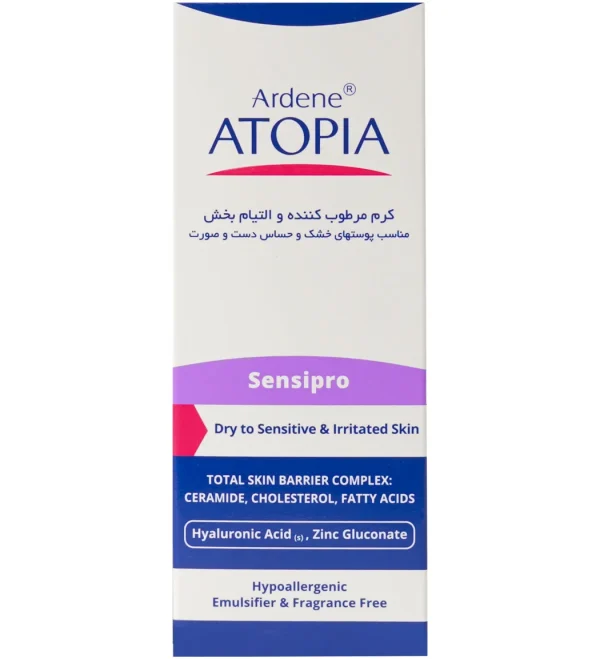 کرم دست و صورت مرطوب کننده مدل Sensipro اتوپیا - تصویر 3