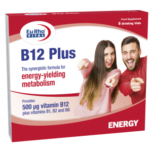 ویال خوراکی ویتامین B12 پلاس یوروویتال