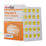 کپسول ویتامین E 400 واحد آپوویتال