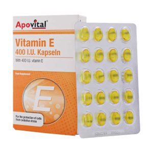 کپسول ویتامین E 400 واحد آپوویتال