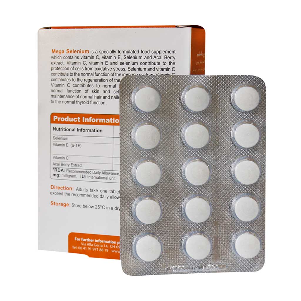 قرص مگا سلنیوم ویواتیون